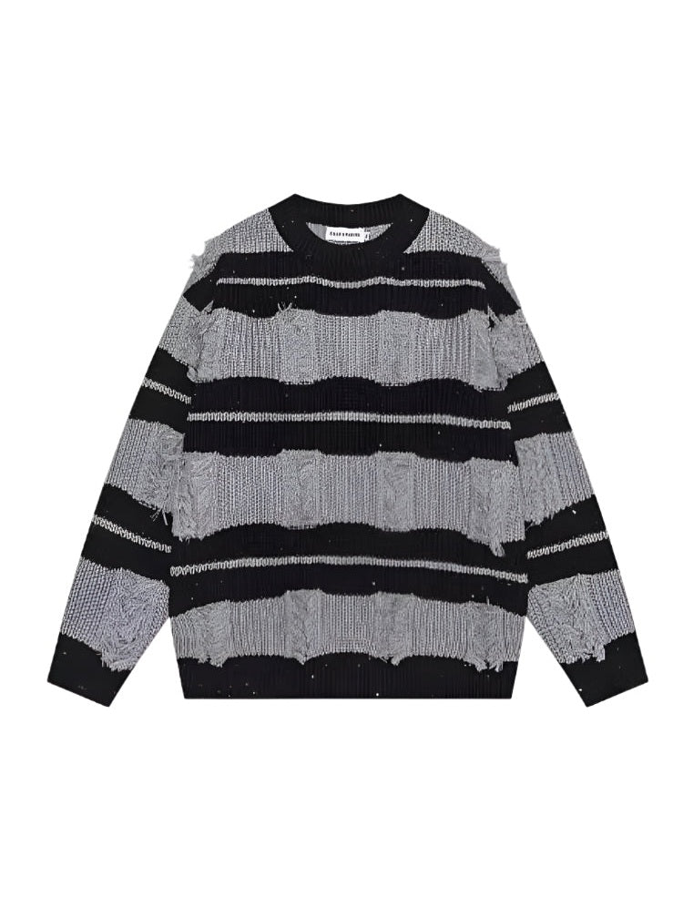 Oversized Jacquard Knit