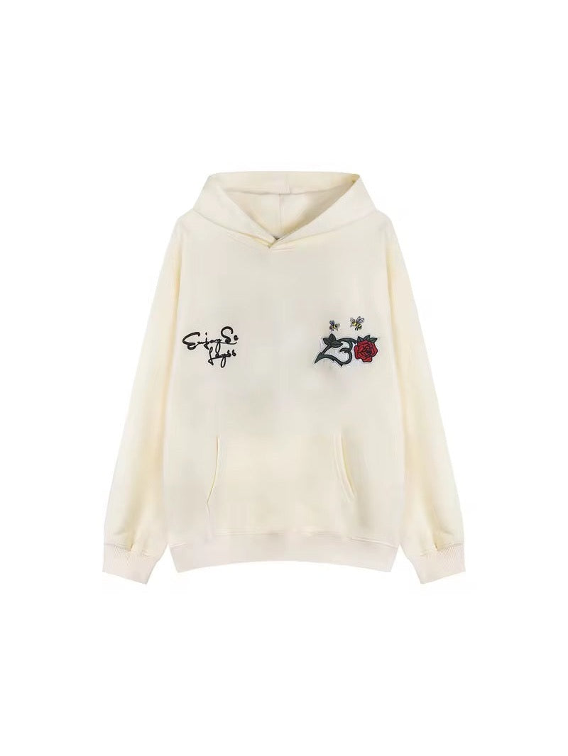 Embroidered Graphic Oversized Hoodie