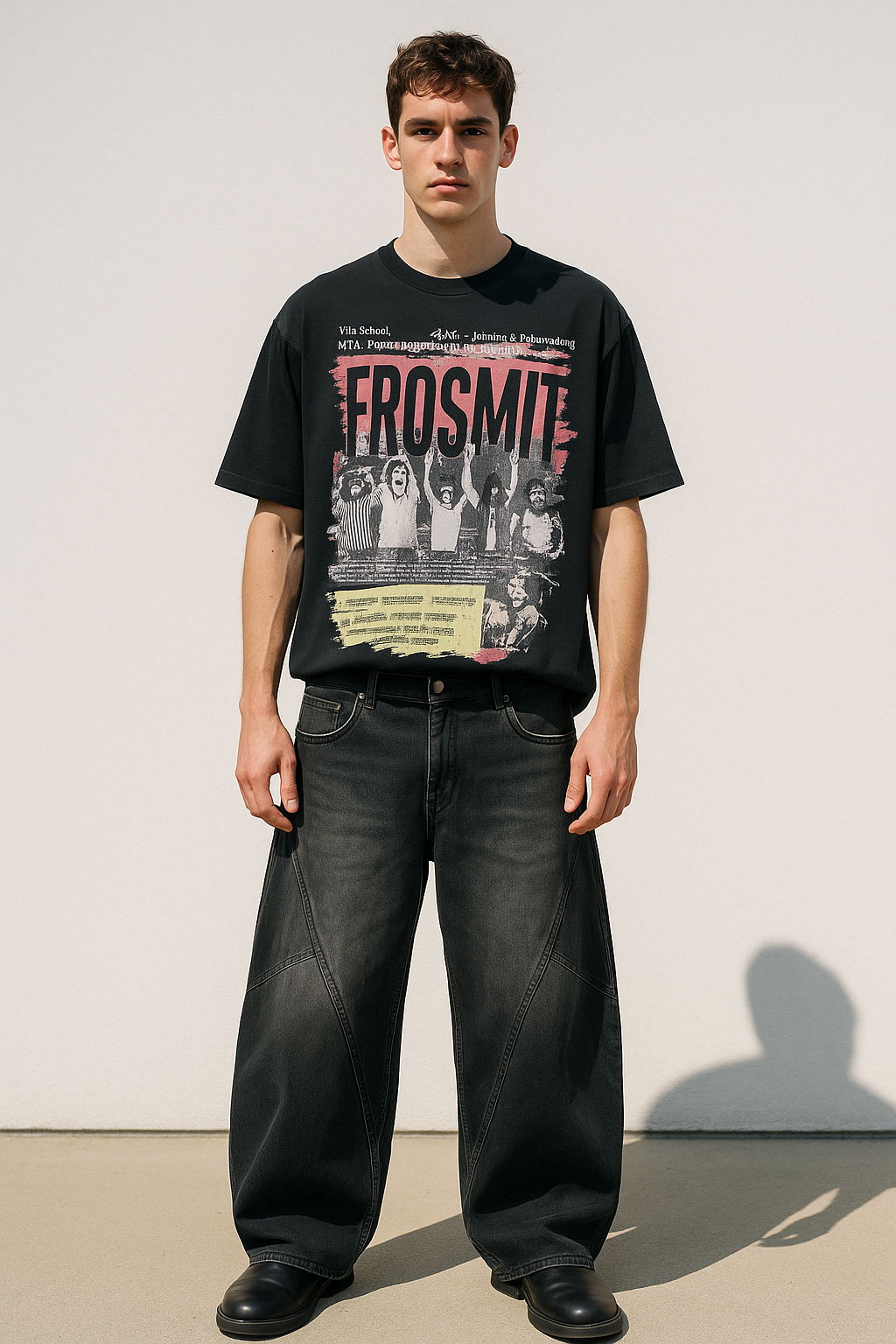 Aerosmit Vintage Rock Poster Tee