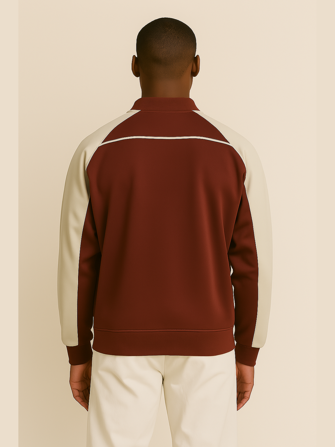Retro Athletic Raglan Sweatshirt – Multi-Color Options
