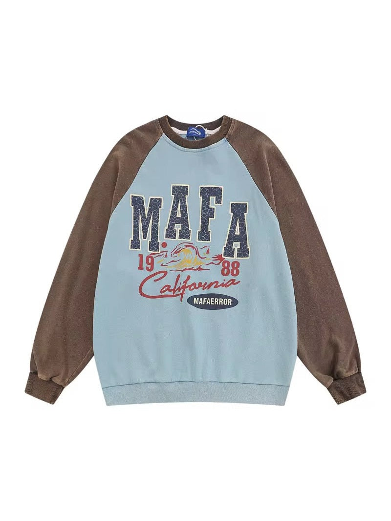 Vintage California Graphic Raglan Sweatshirt