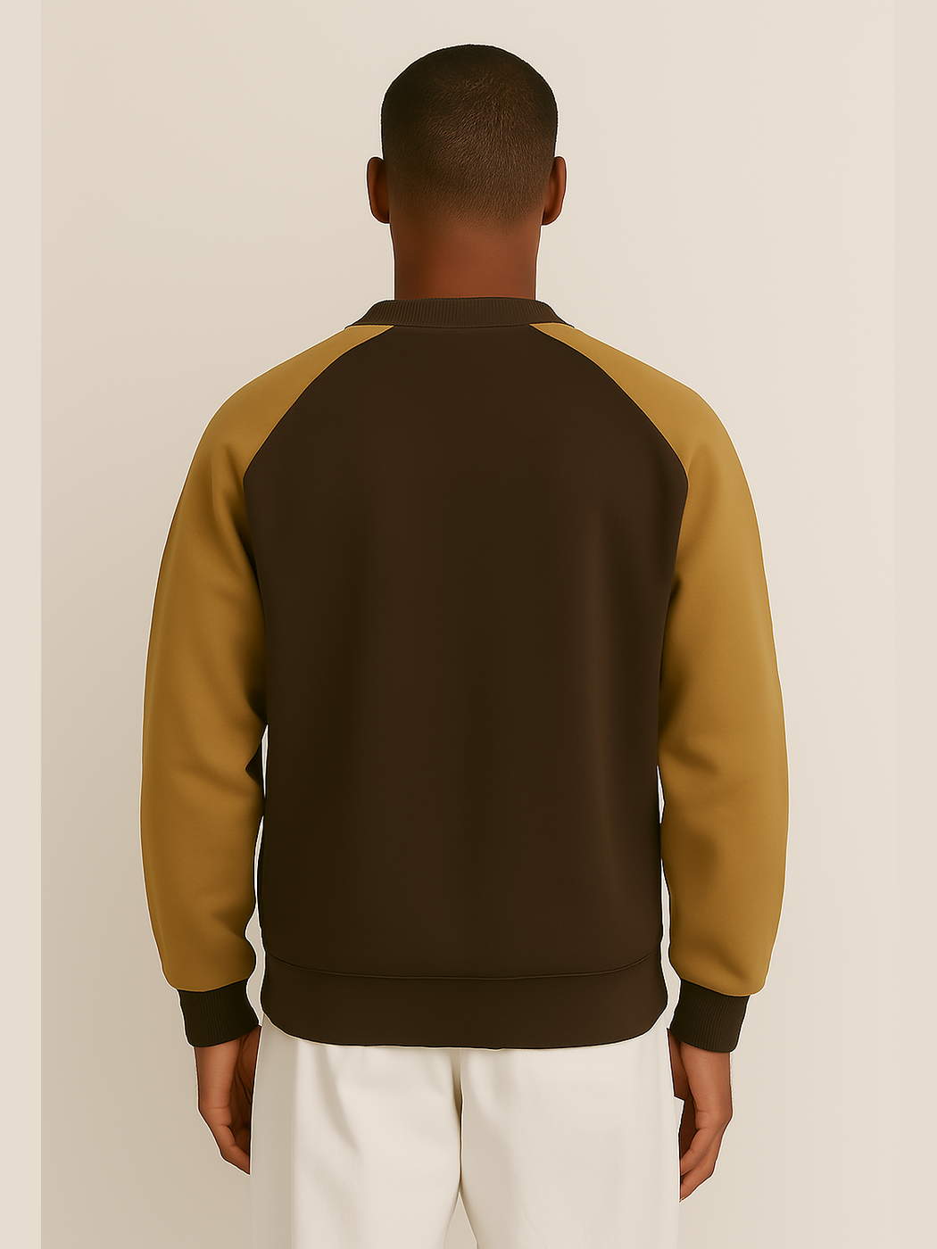 Retro Athletic Raglan Sweatshirt – Multi-Color Options