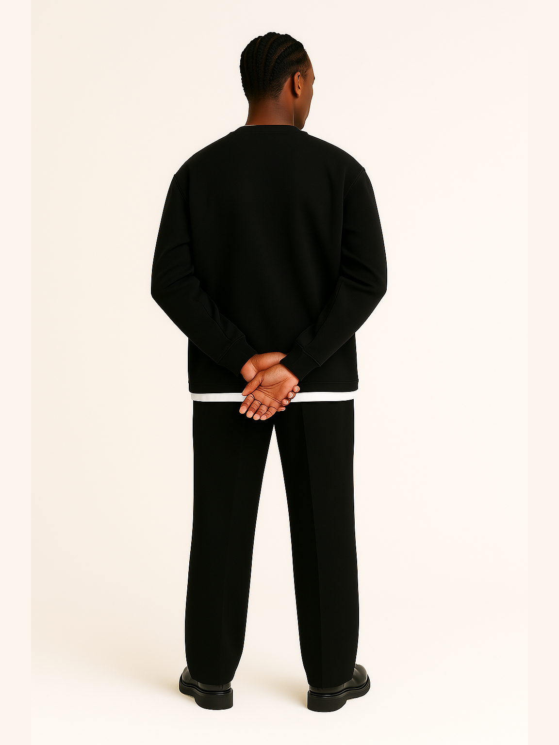 Minimalist V-Cut Pullover Tee