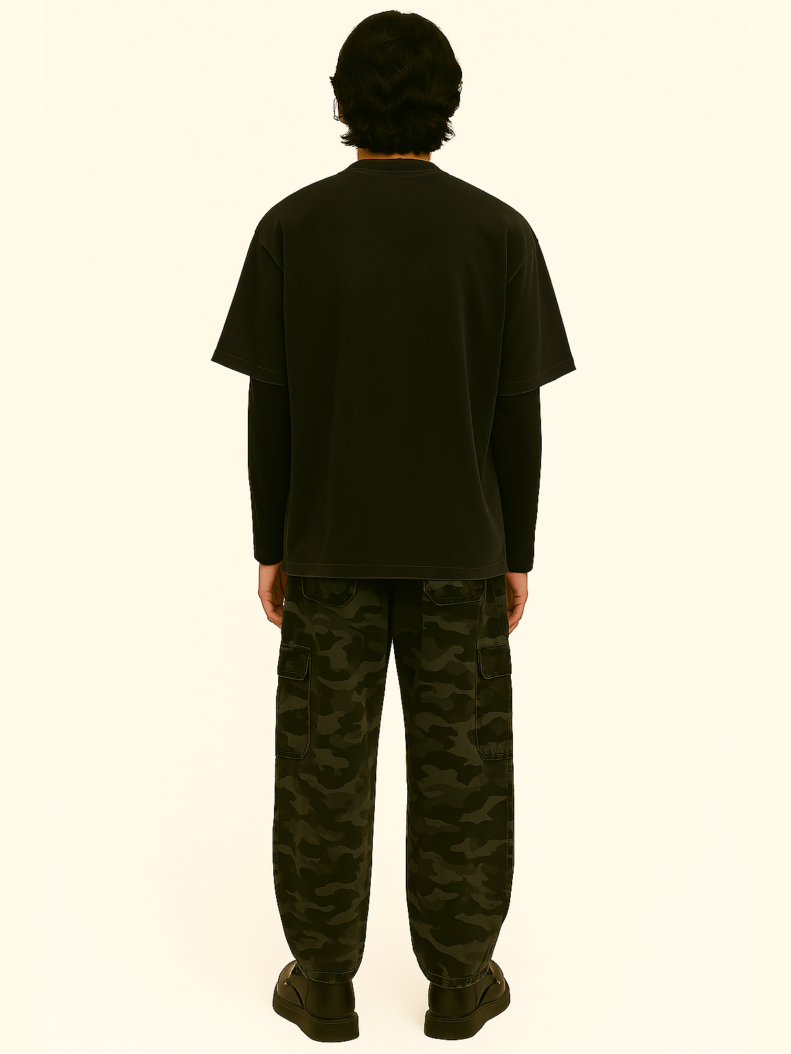 Abandoned Reality Distressed Oversized T-Shirt