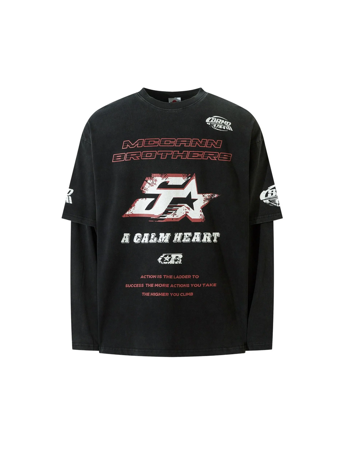 Abandoned Reality Distressed Oversized T-Shirt