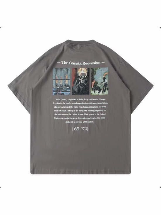 Gangsta Revision Oversized Tee