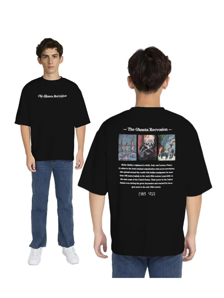 Gangsta Revision Oversized Tee