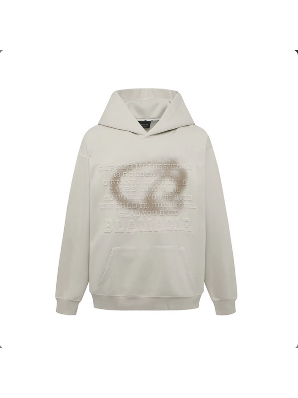 BLAMACAR Embossed Heavyweight Hoodie