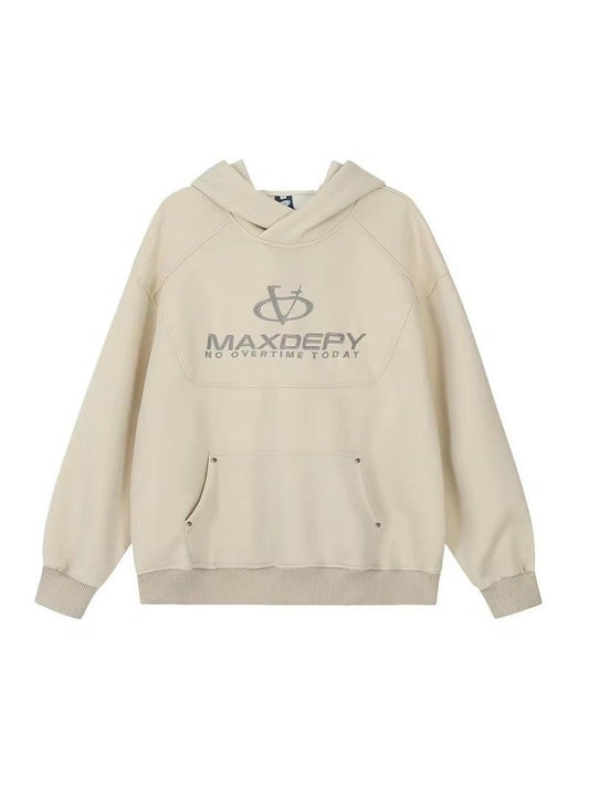 MAXDEPY Graphic Hoodie – “No Overtime Today”
