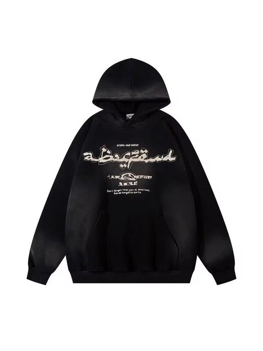 Arabic Font Graphic Hoodie