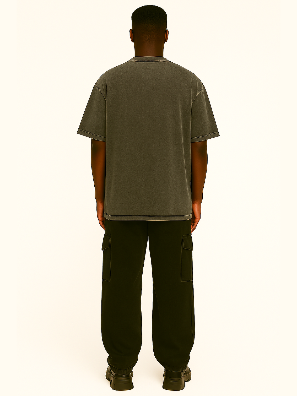 Punk Rock Magazine Print Oversized Tee