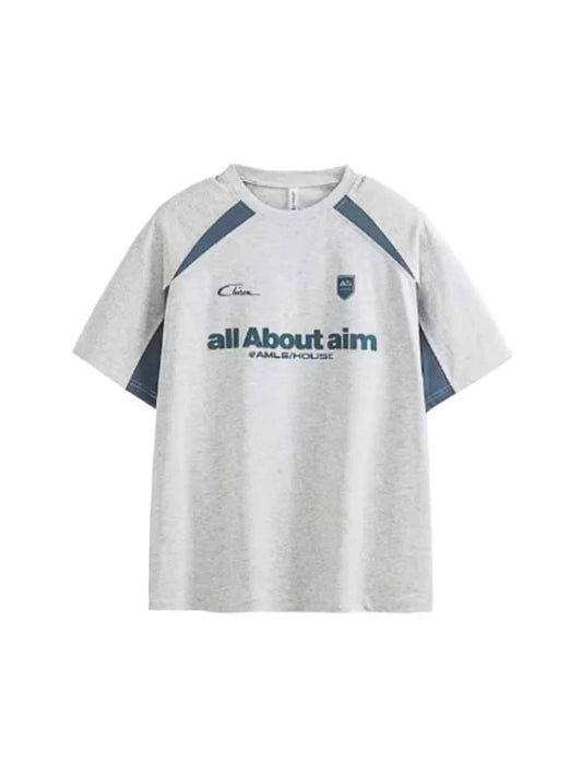 "All About Aim" Contrast Sport Tee