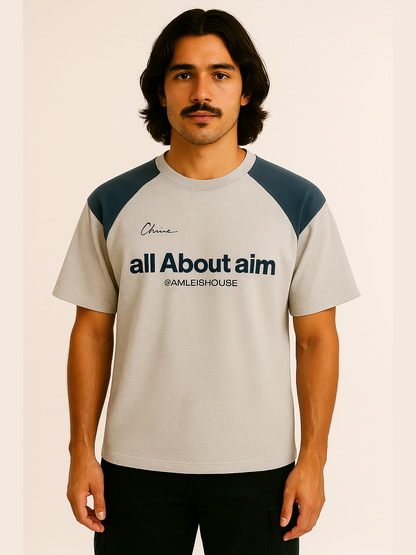 "All About Aim" Contrast Sport Tee