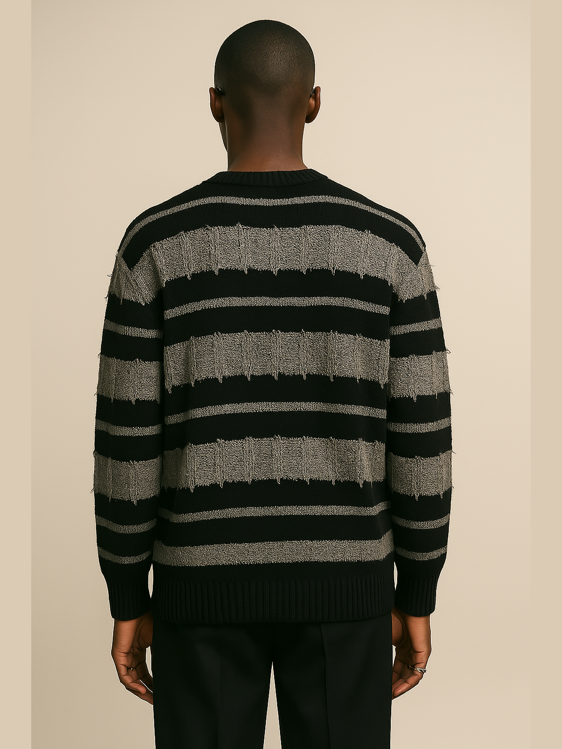 Oversized Jacquard Knit