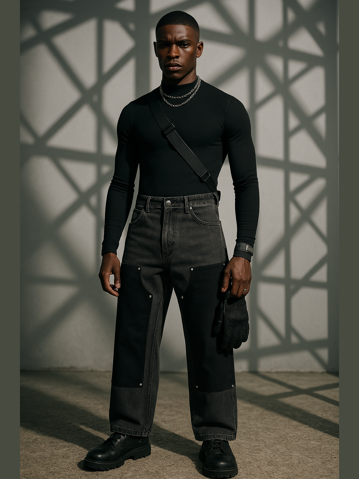 Industrial Panel Denim