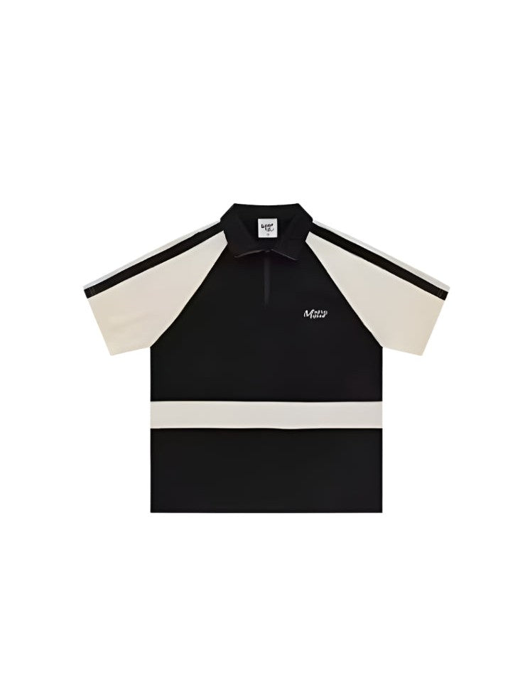 Spliced Contrast Polo
