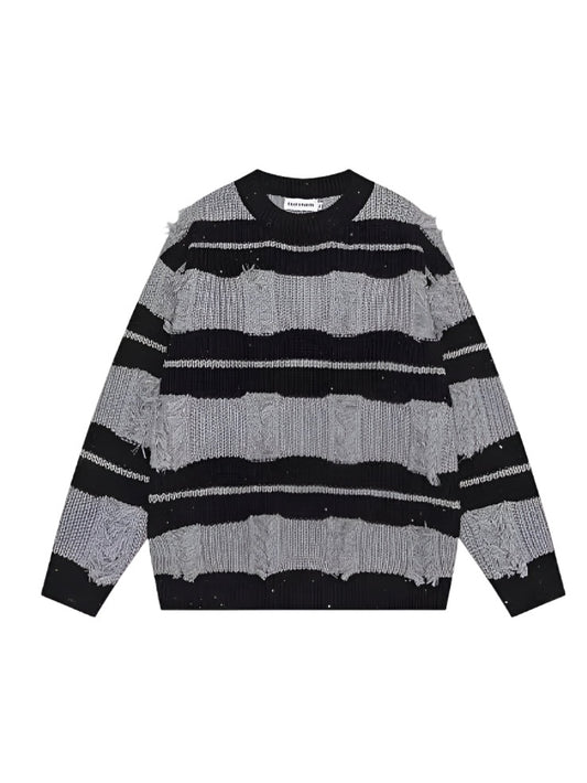 Oversized Jacquard Knit