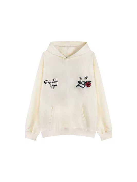 Embroidered Graphic Oversized Hoodie