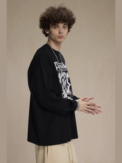 Dreamers Paradise Graphic Long Sleeve Tee