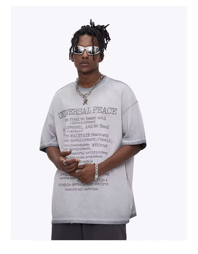 Universal Peace Manifesto Tee