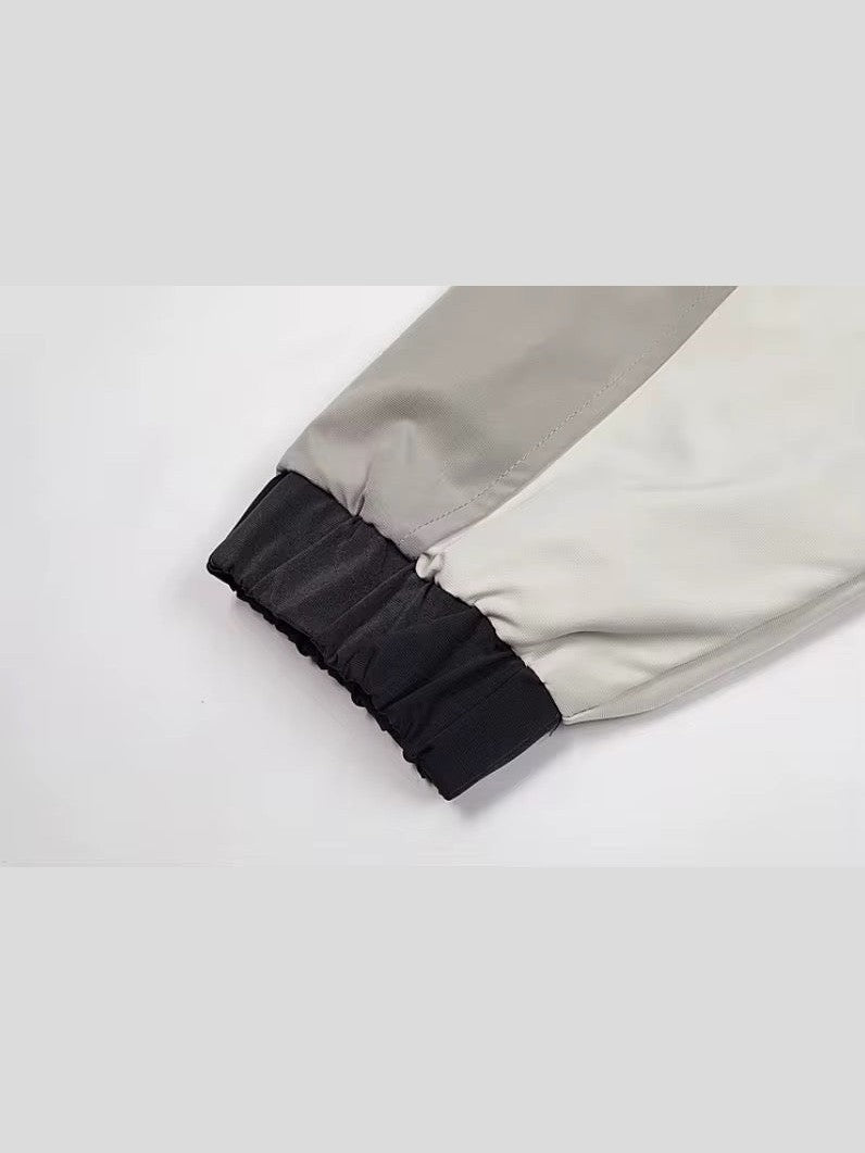 Retro Panel Windbreaker