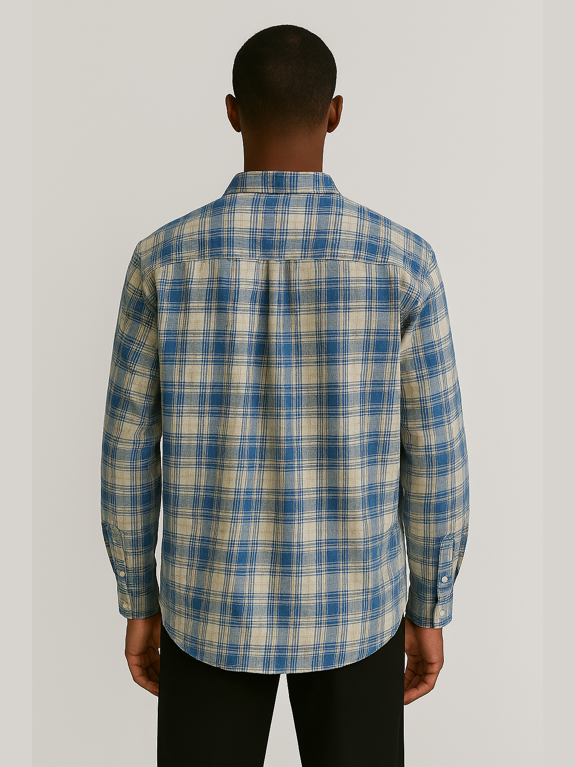 Vintage Oversized Plaid Shirt