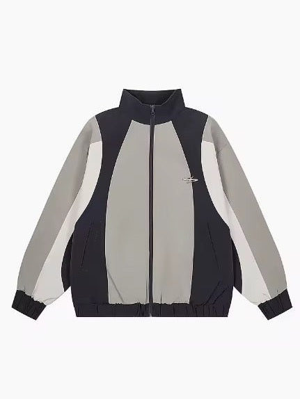 Retro Panel Windbreaker