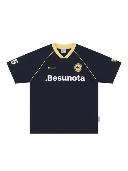 Besunota Retro Varsity Football Jersey