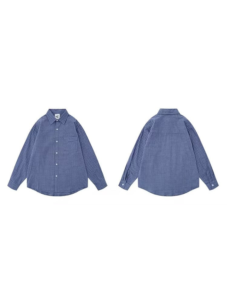 Check Grid Flannel Shirt