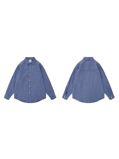 Check Grid Flannel Shirt