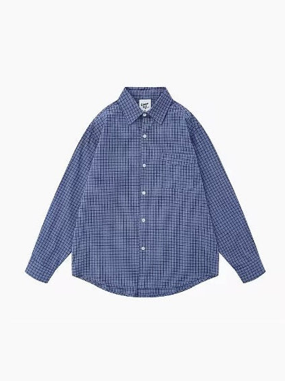 Check Grid Flannel Shirt