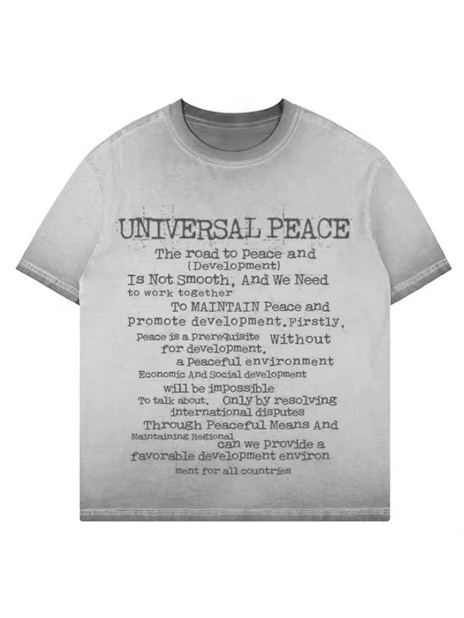 Universal Peace Manifesto Tee