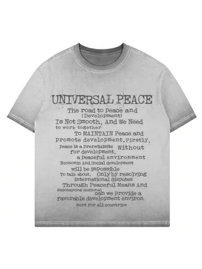 Universal Peace Manifesto Tee