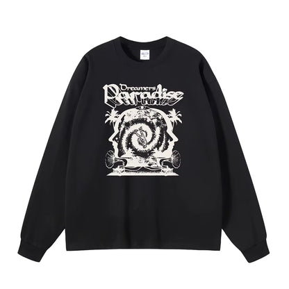 Dreamers Paradise Graphic Long Sleeve Tee