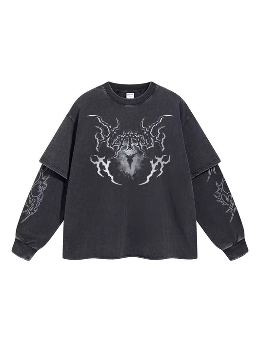 Infernal Sigil Long Sleeve Tee