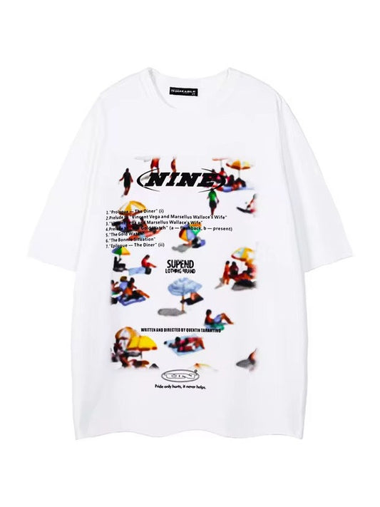 NINE x SUPEND Summer Chaos Graphic Tee