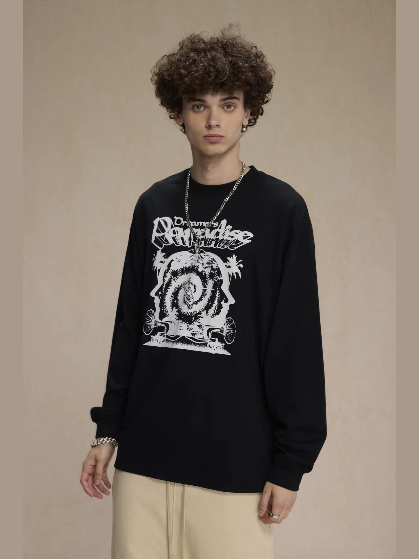 Dreamers Paradise Graphic Long Sleeve Tee