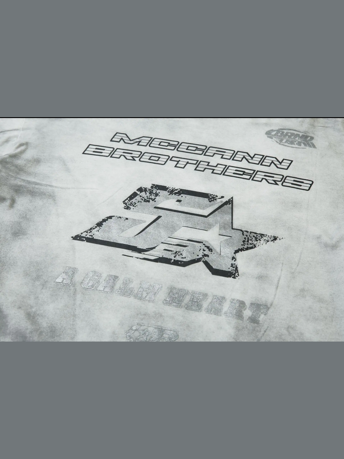Abandoned Reality Distressed Oversized T-Shirt