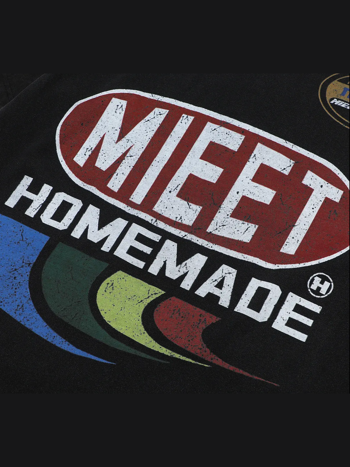 Retro Racing Team Oversized Tee