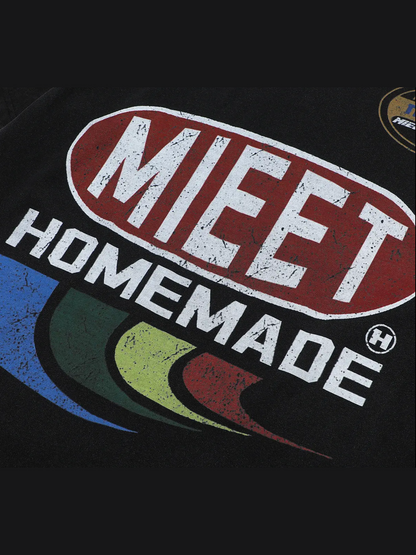Retro Racing Team Oversized Tee