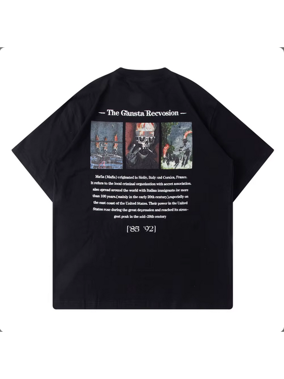 Gangsta Revision Oversized Tee