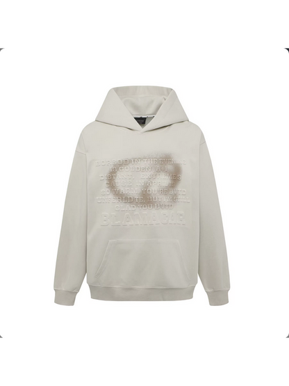BLAMACAR Embossed Heavyweight Hoodie