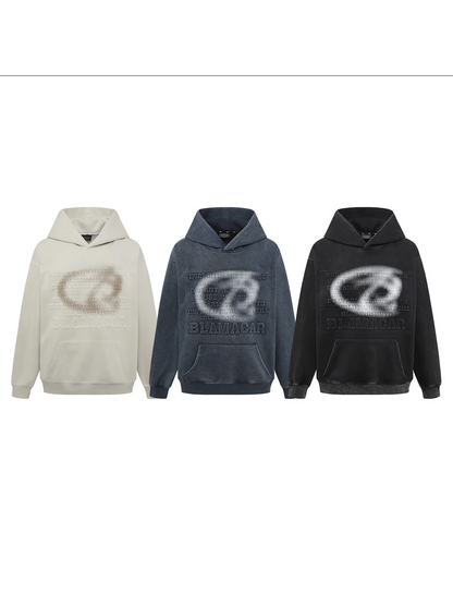 BLAMACAR Embossed Heavyweight Hoodie