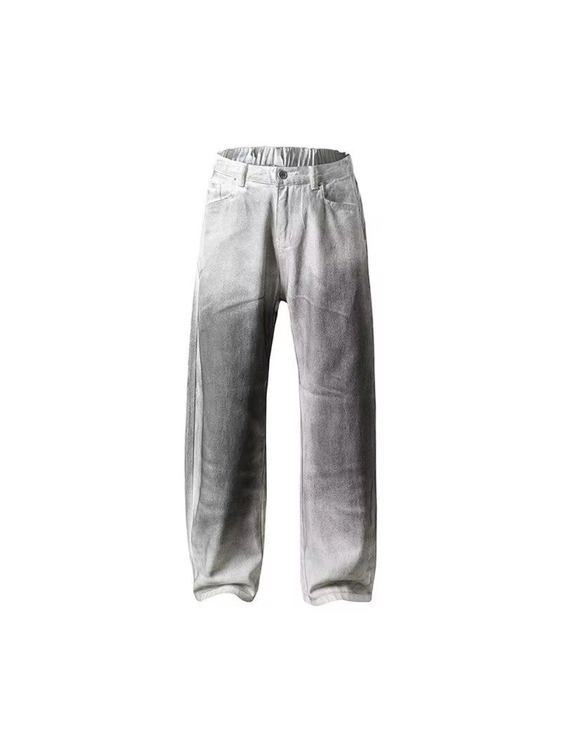 Smog Fade Wide-Leg Denim