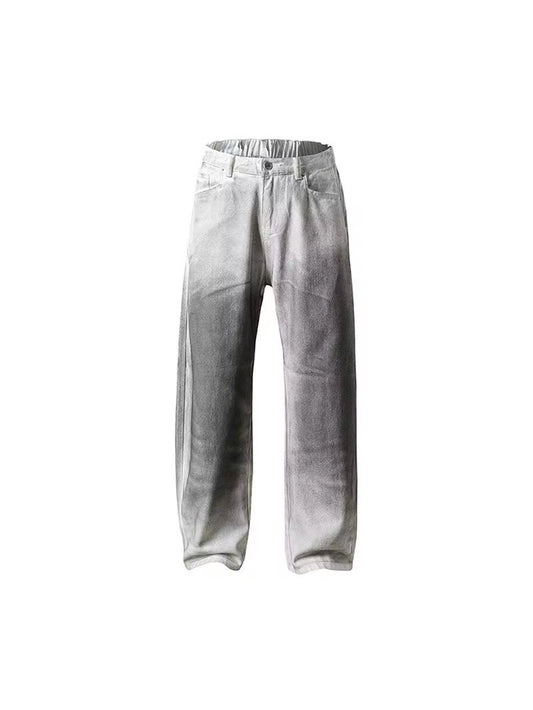 Smog Fade Wide-Leg Denim