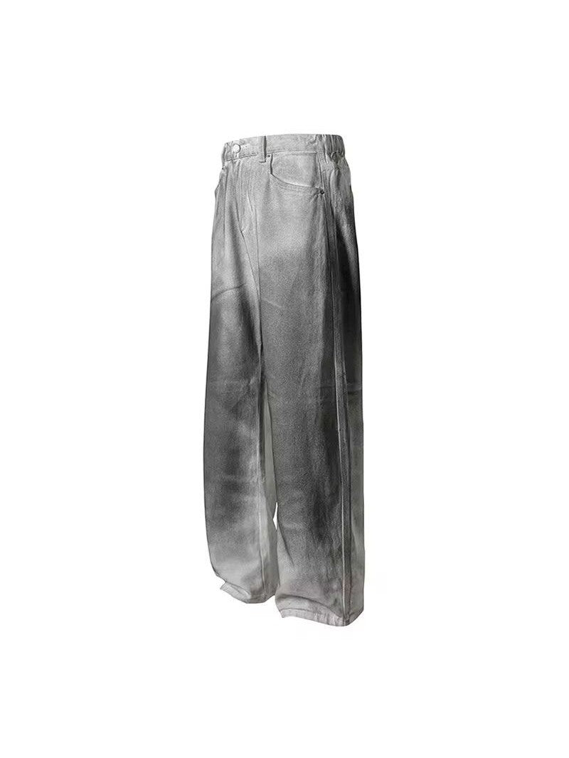 Smog Fade Wide-Leg Denim