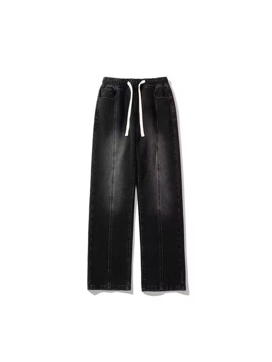 Stone Washed Relaxed Bottoms