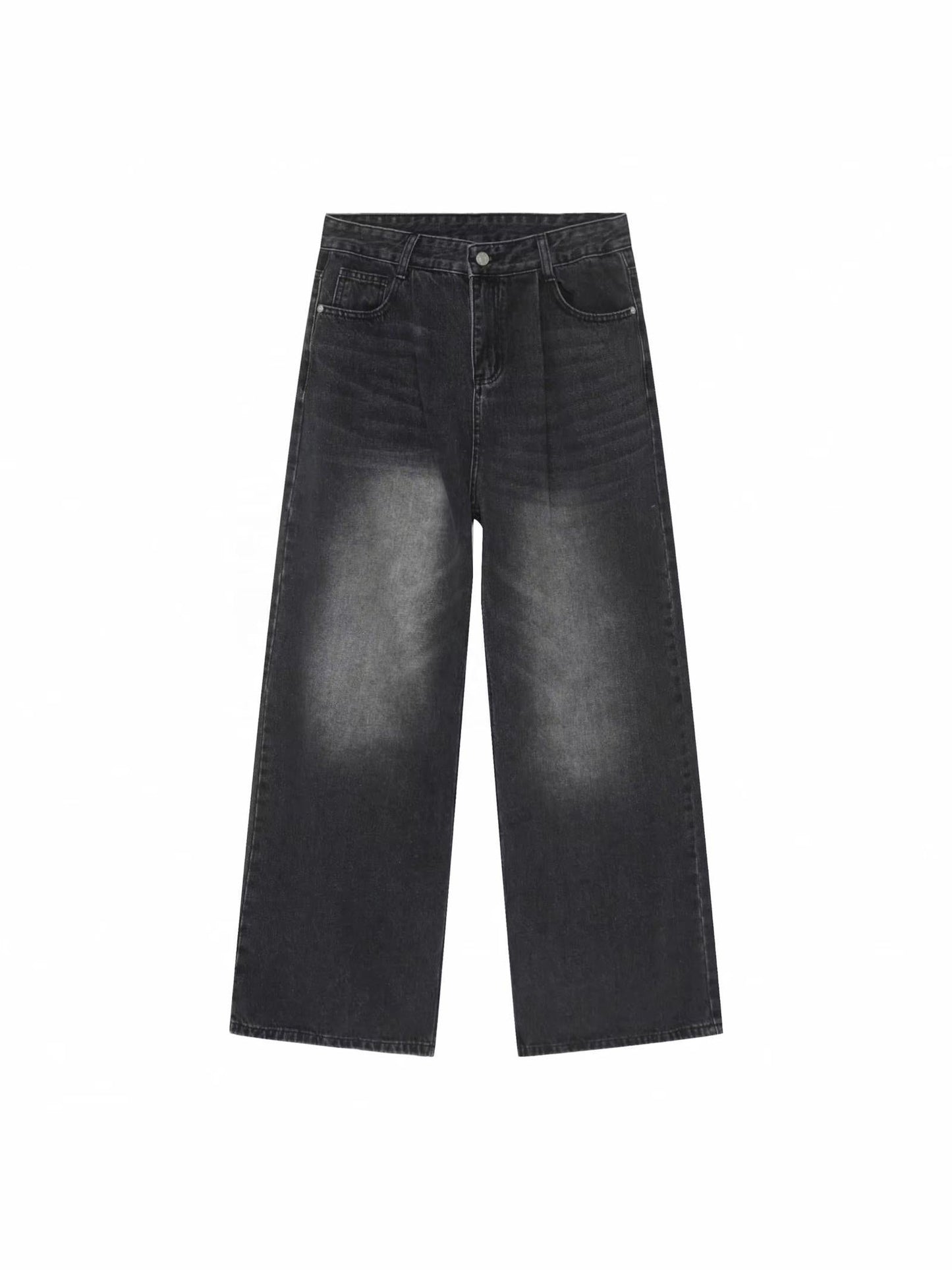Black Washed Denim Jeans – Timeless Edge