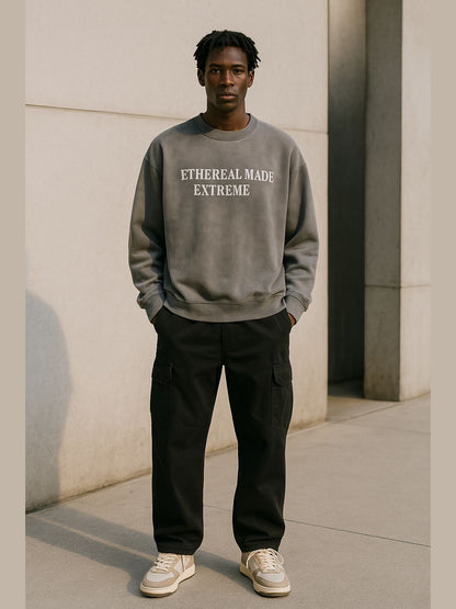 Washed Graphic Sweatshirt